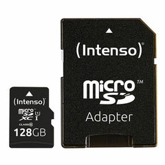 Micro SD Memory Card with Adaptor INTENSO 128 GB