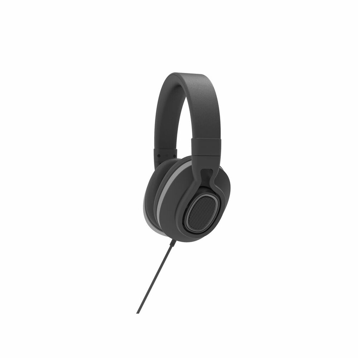 Headphones with Microphone CoolBox COO-AUR-05           Black