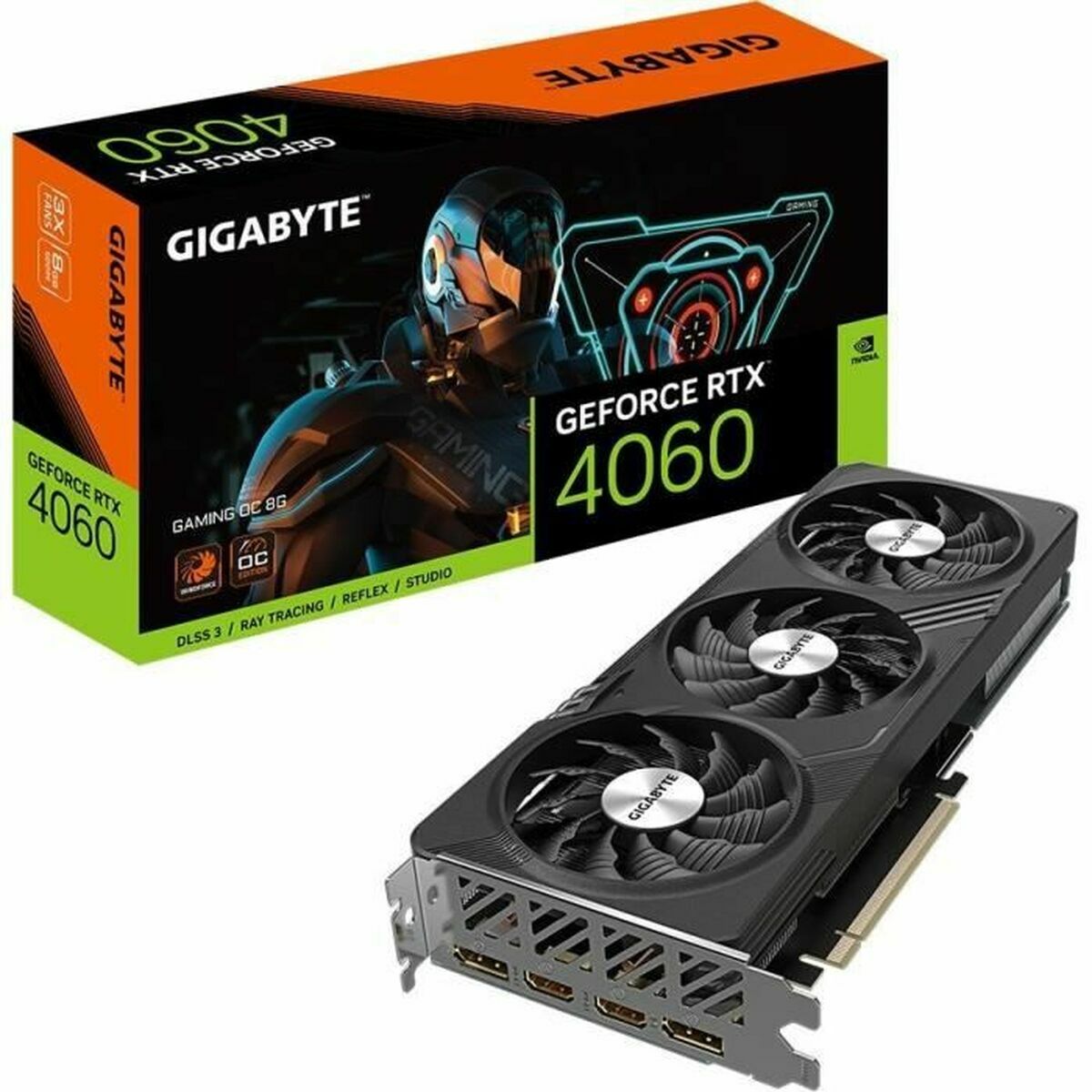 Graphics card Gigabyte GeForce RTX­­ 4060 8 GB GDDR6 Geforce RTX 4060