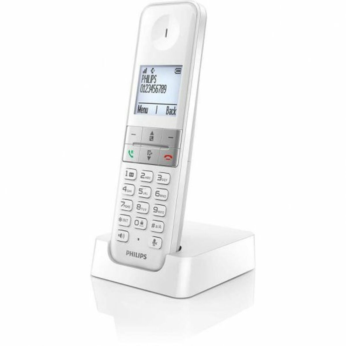 Wireless Phone Philips D4701B/34 White Black