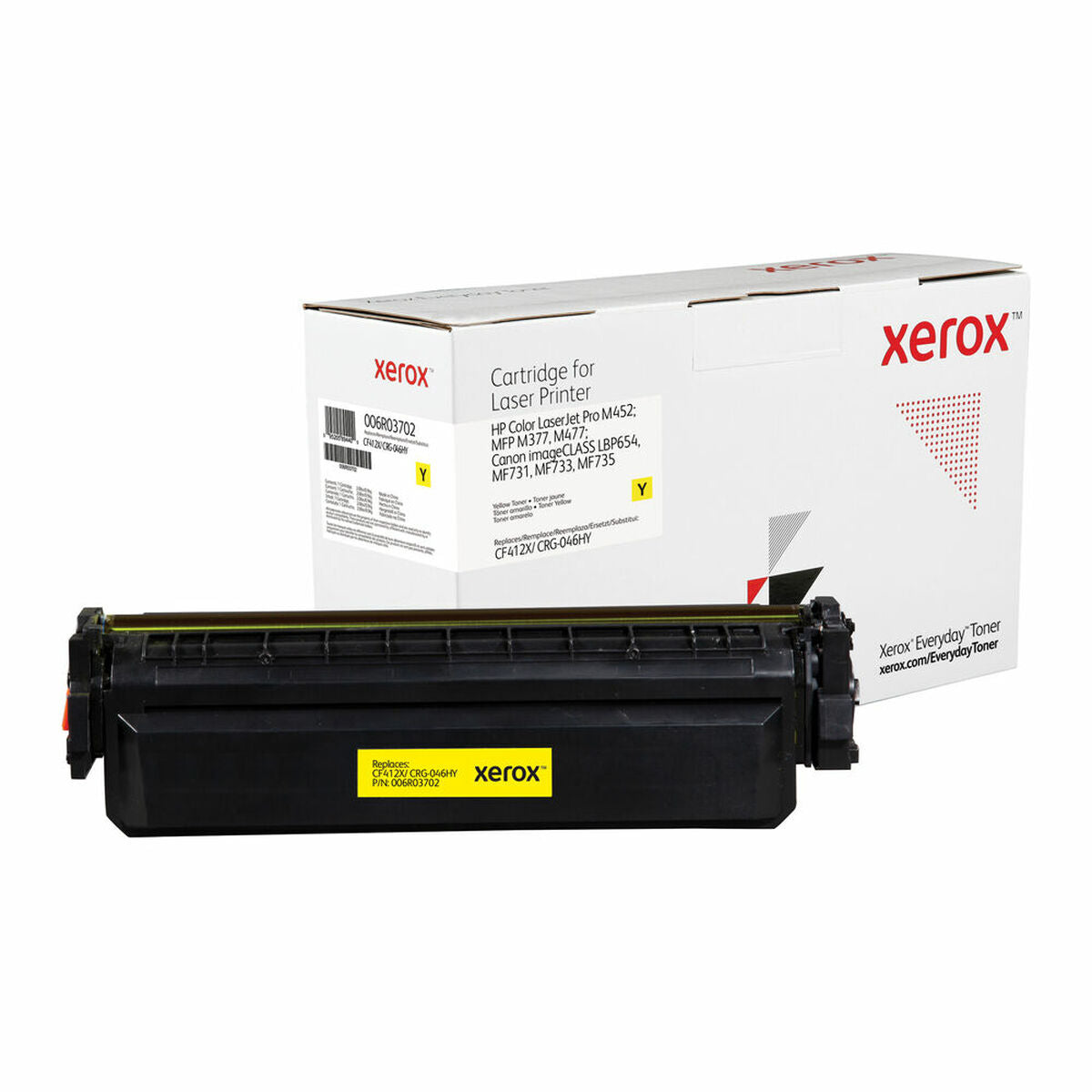 Compatible Toner Xerox 006R03702 Yellow