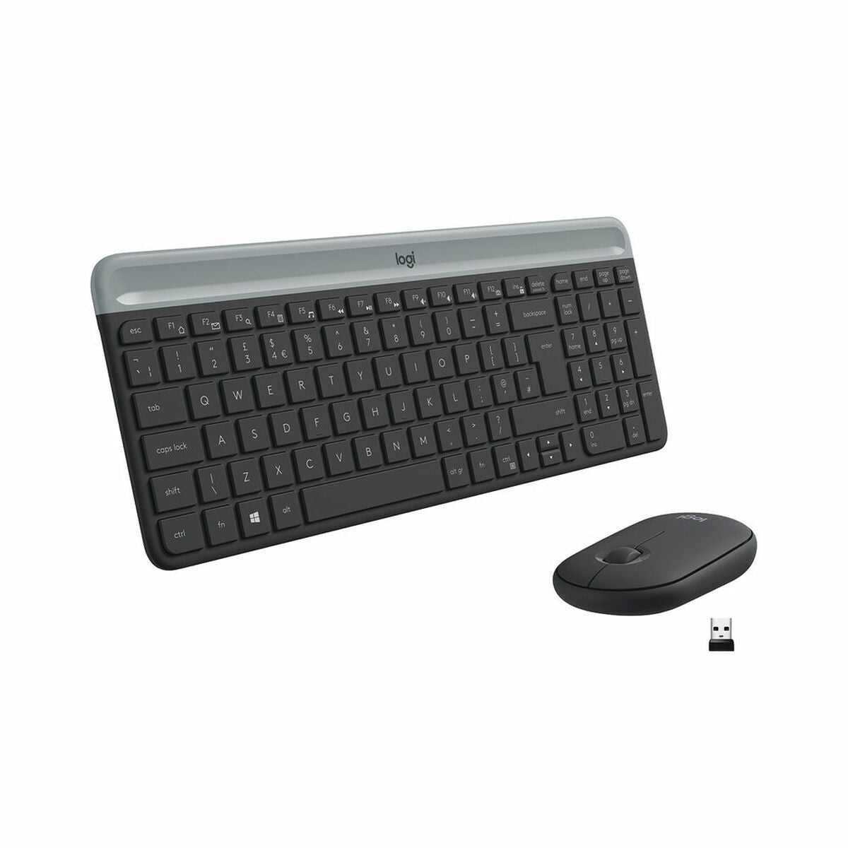 Keyboard and Mouse Logitech MK470 Black Wireless