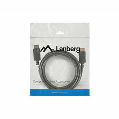 DisplayPort Cable Lanberg CA-DPDP-10CC-0030-BK Black 3 m