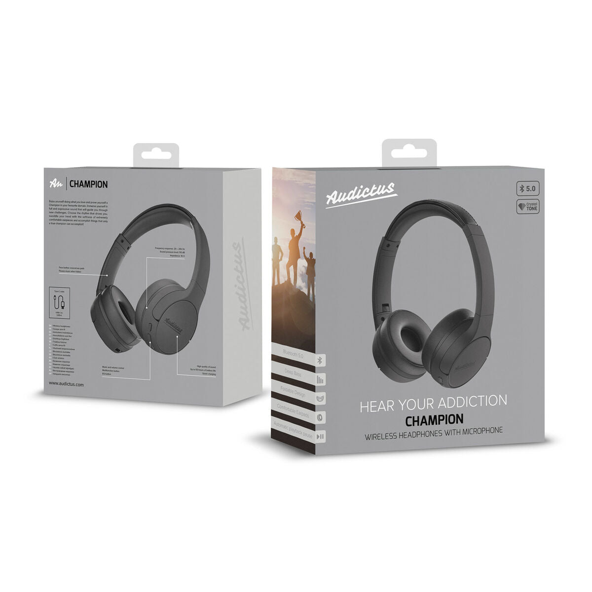 Bluetooth Headset with Microphone Audictus Champion