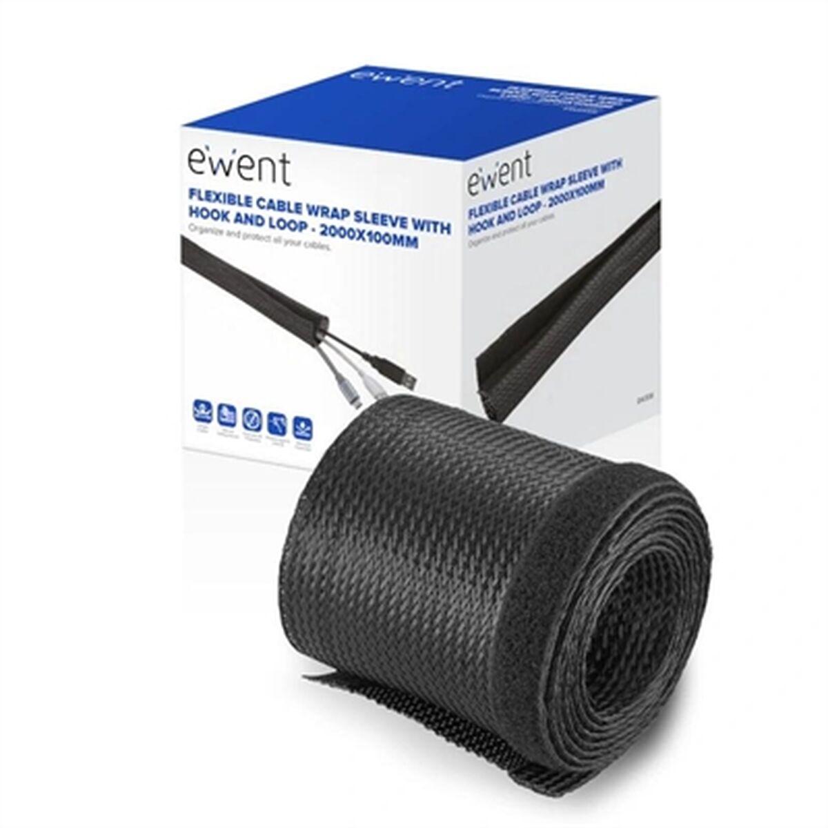 Coupling Ewent ew1558 2 m Black