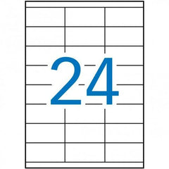 Adhesive labels Apli 01298 100 Sheets 70 x 36 mm White 105 x 29 mm