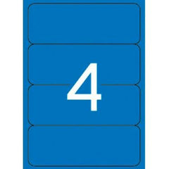 Printer Labels Apli Blue 190 x 61 mm