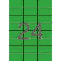 Printer Labels Apli    Green 70 x 37 mm