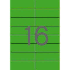 Printer Labels Apli    Green 105 x 37 mm