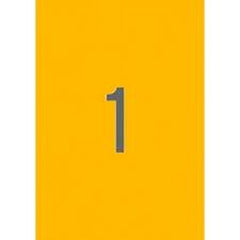 Printer Labels Apli     Orange 210 x 297 mm
