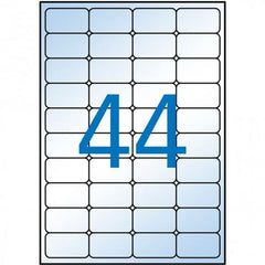 Adhesive labels Apli Transparent 10 Sheets 48,5 x 25,4 mm