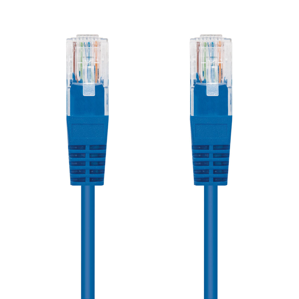 CAT 6 UTP Cable NANOCABLE CABLE RED LATIGUILLO RJ45 CAT.6 UTP AWG24, AZUL, 0.5 M 50 cm