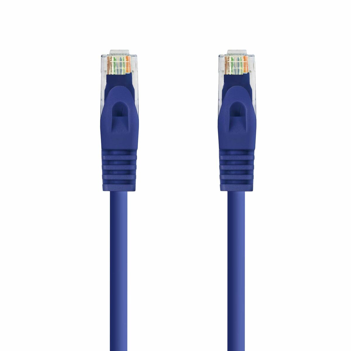 CAT 6a UTP Cable NANOCABLE 10.20.1800-BL Blue Grey 2 m