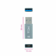 USB 3.0 to USB-C 3.1 Adapter NANOCABLE