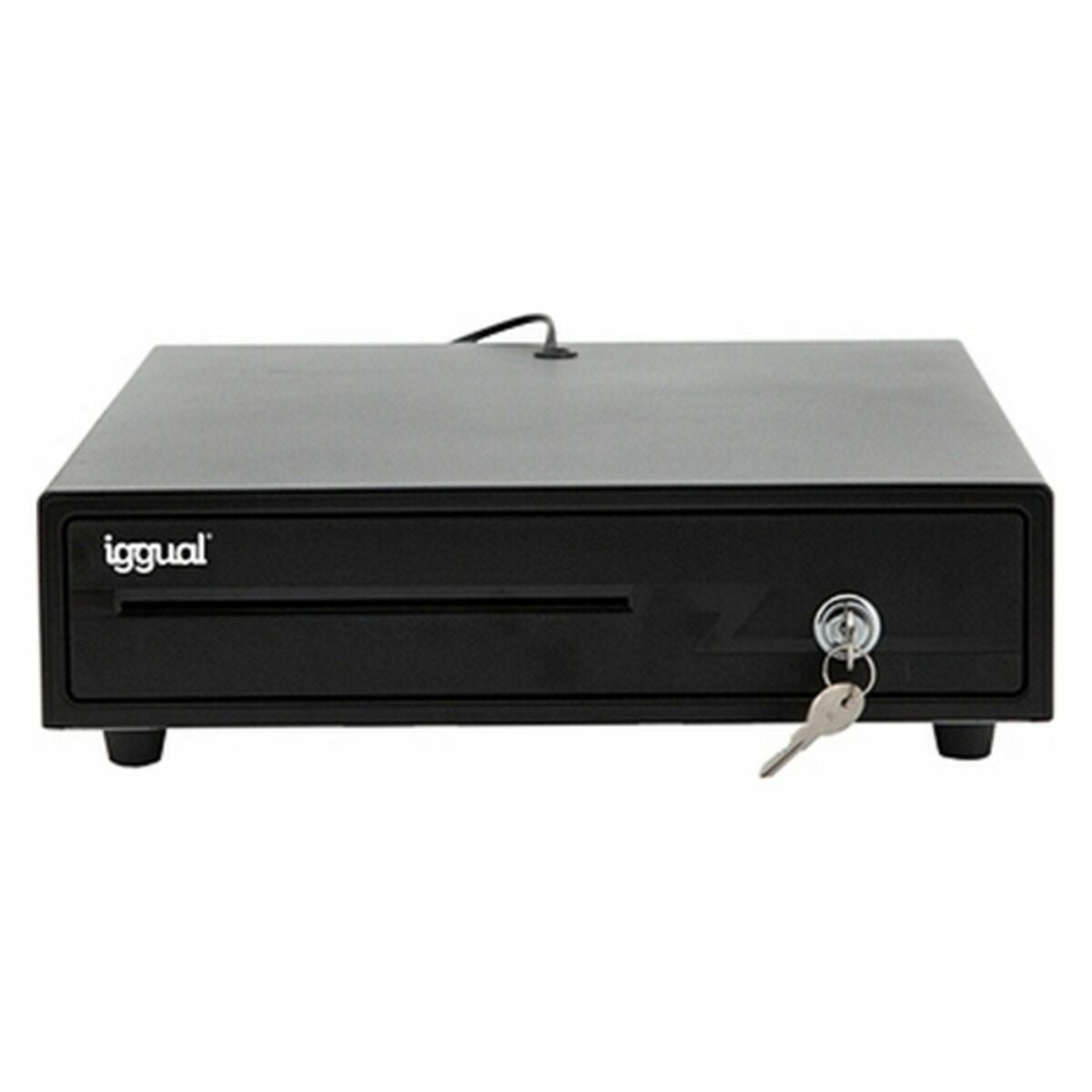 Cash Register Drawer iggual IRON-10 Black