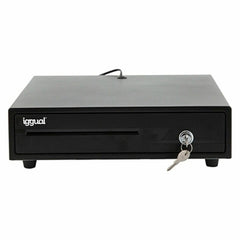 Cash Register Drawer iggual IRON-10 Black