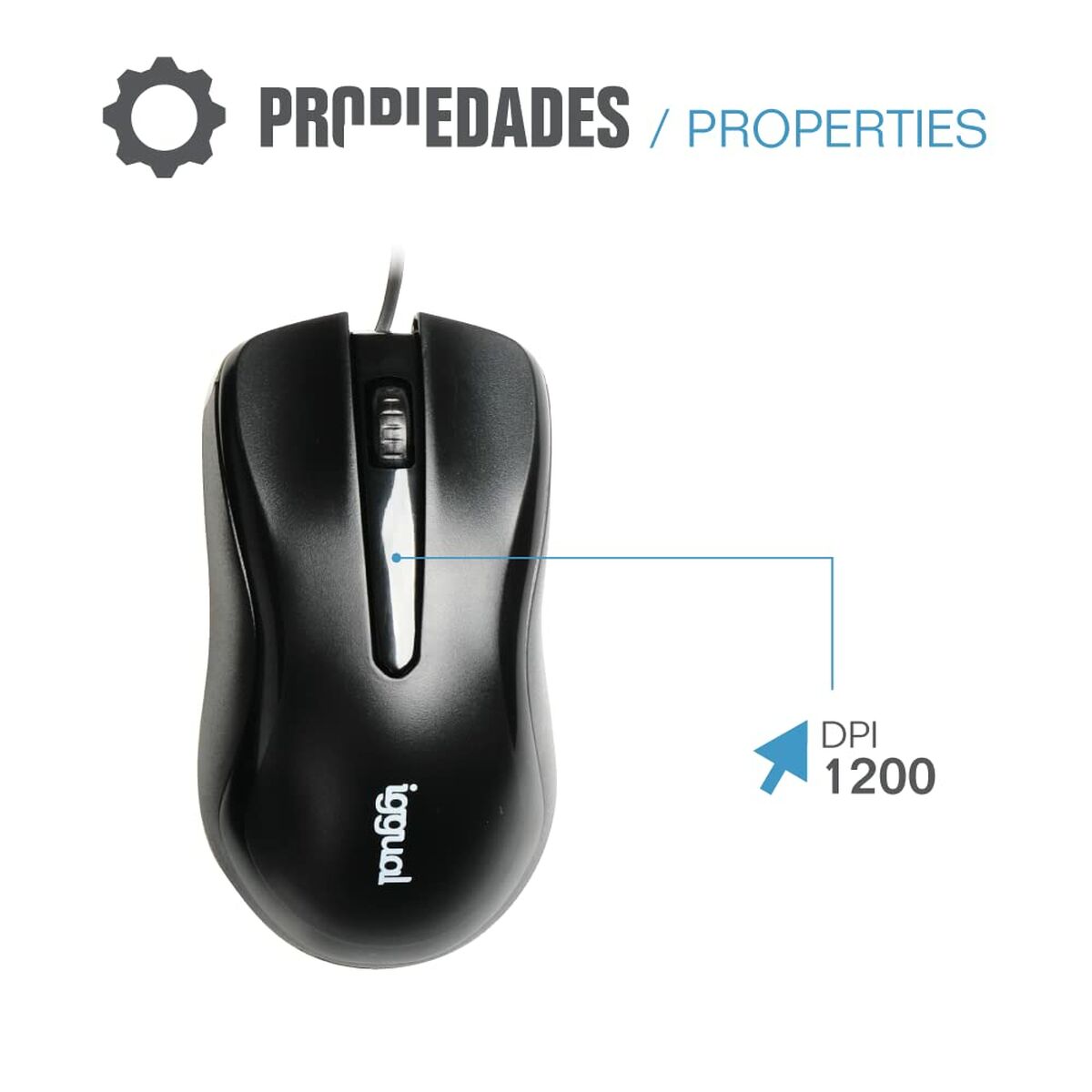 Keyboard and Mouse iggual IGG317617