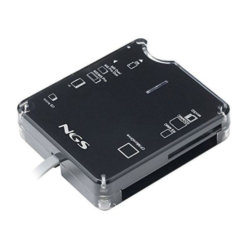External Card Reader NGS FLTLFL0028 4299976 USB 2.0 Black