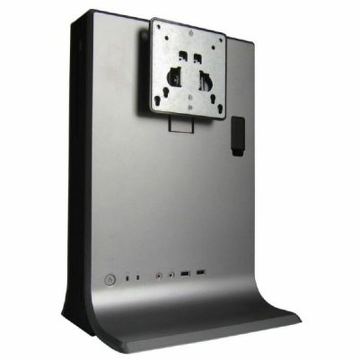ATX Semi-tower Box Hiditec D-1 Multiplatform Black Black/Grey