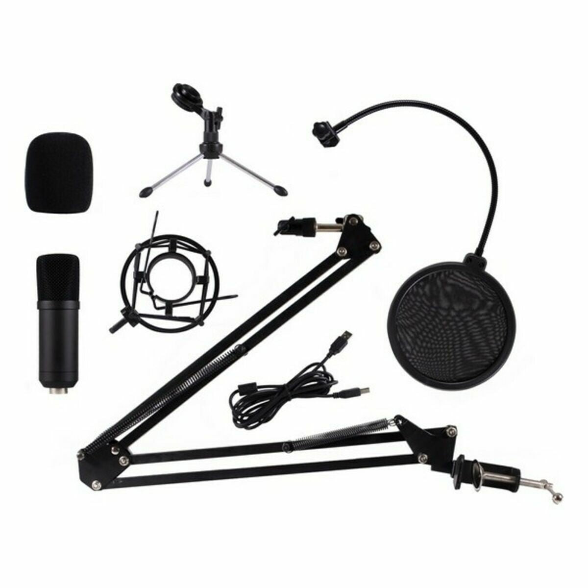 Microphone CoolBox COO-MIC-CPD03 Black