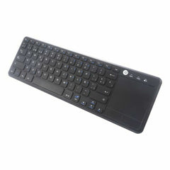 Keyboard with Touchpad CoolBox COO-TEW01-BK Spanish Black Spanish Qwerty QWERTY