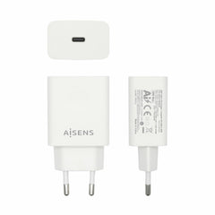 Wall Charger Aisens ASCH-1PD20-W White USB-C