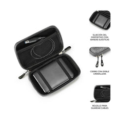 Hard drive case Subblim SUBHDDHBC002 Grey