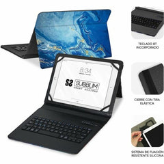 Case for Tablet and Keyboard Subblim SUBKT5-BTTB01 Multicolour macOS