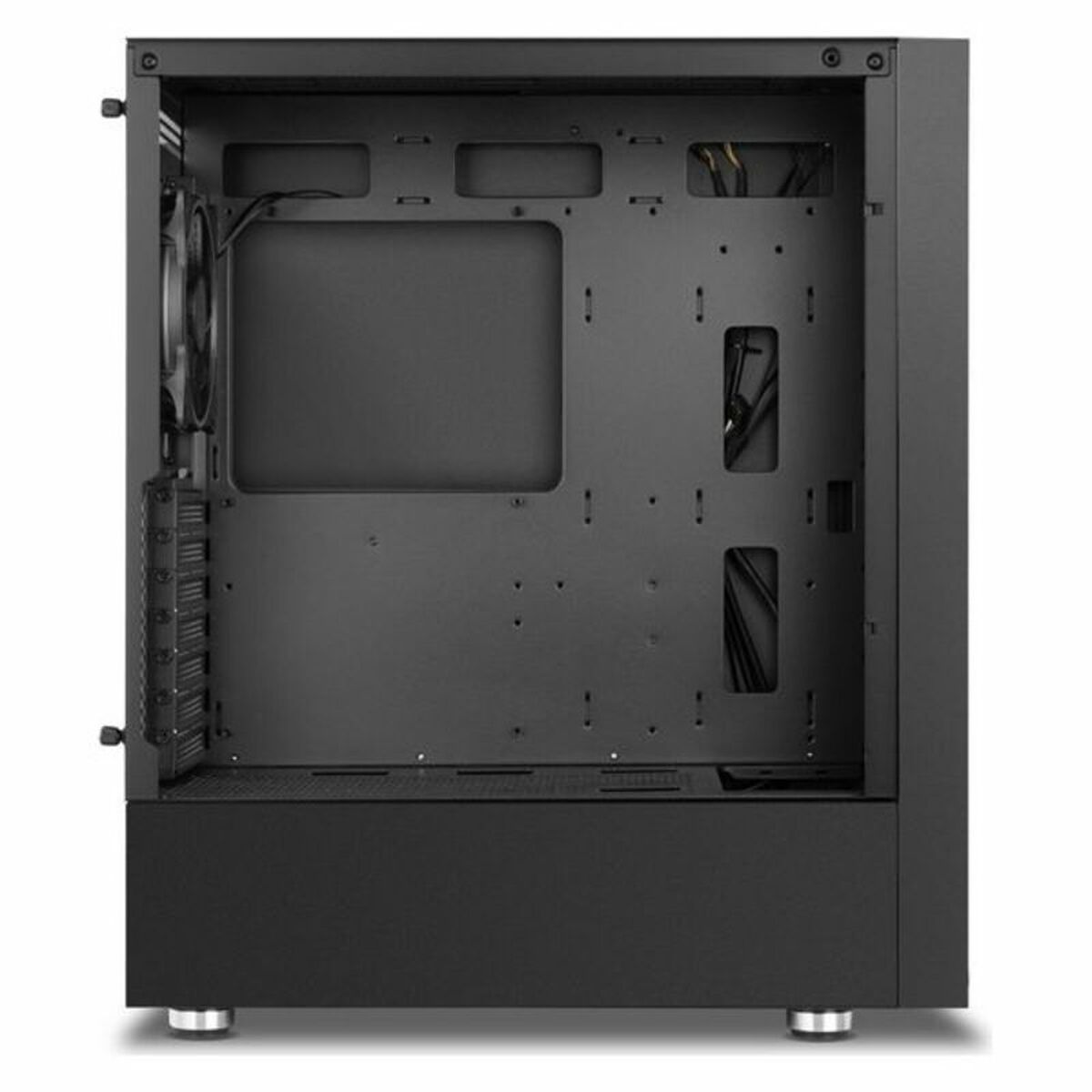 ATX Semi-tower Box Nox 8436587971327 LED RGB Black Multicolour