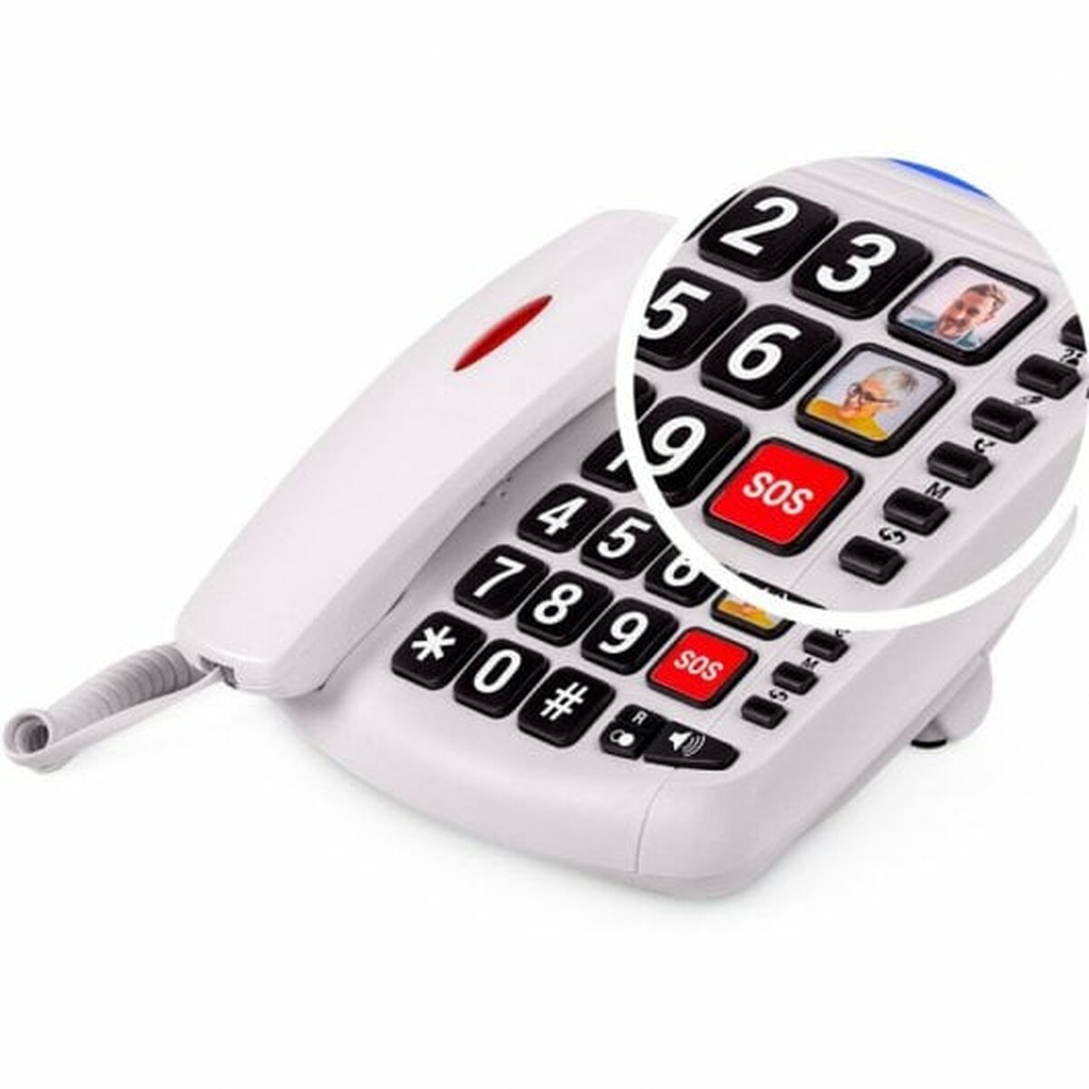 Landline Telephone SPC 3296B Blue White