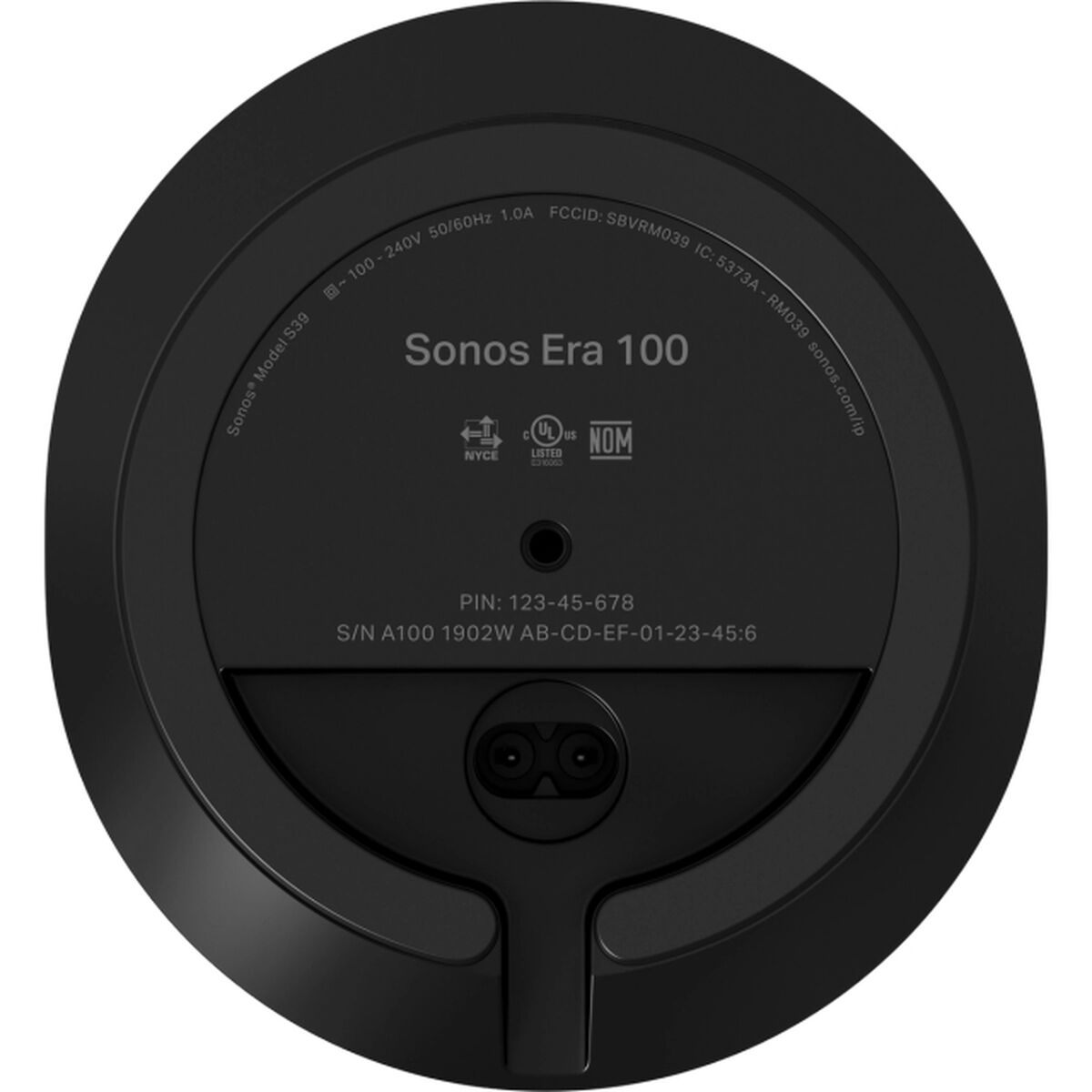 Portable Bluetooth Speakers Sonos SNS-E10G1EU1BLK Black