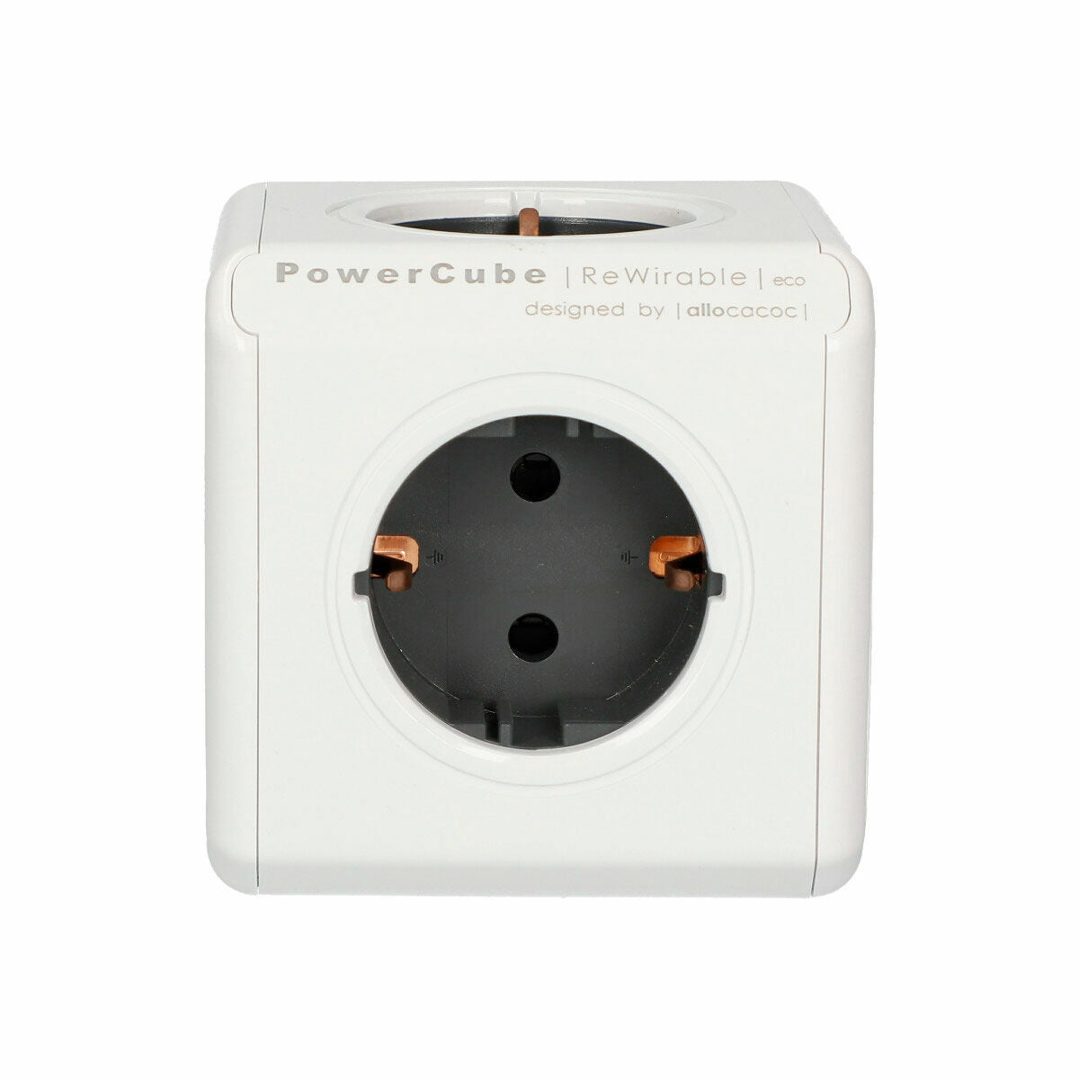 Universal Travel Power Adapter Allocacoc PowerCube White