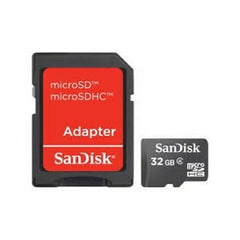 Micro SD Memory Card with Adaptor SanDisk SDSDQB-032G-B35 32 GB