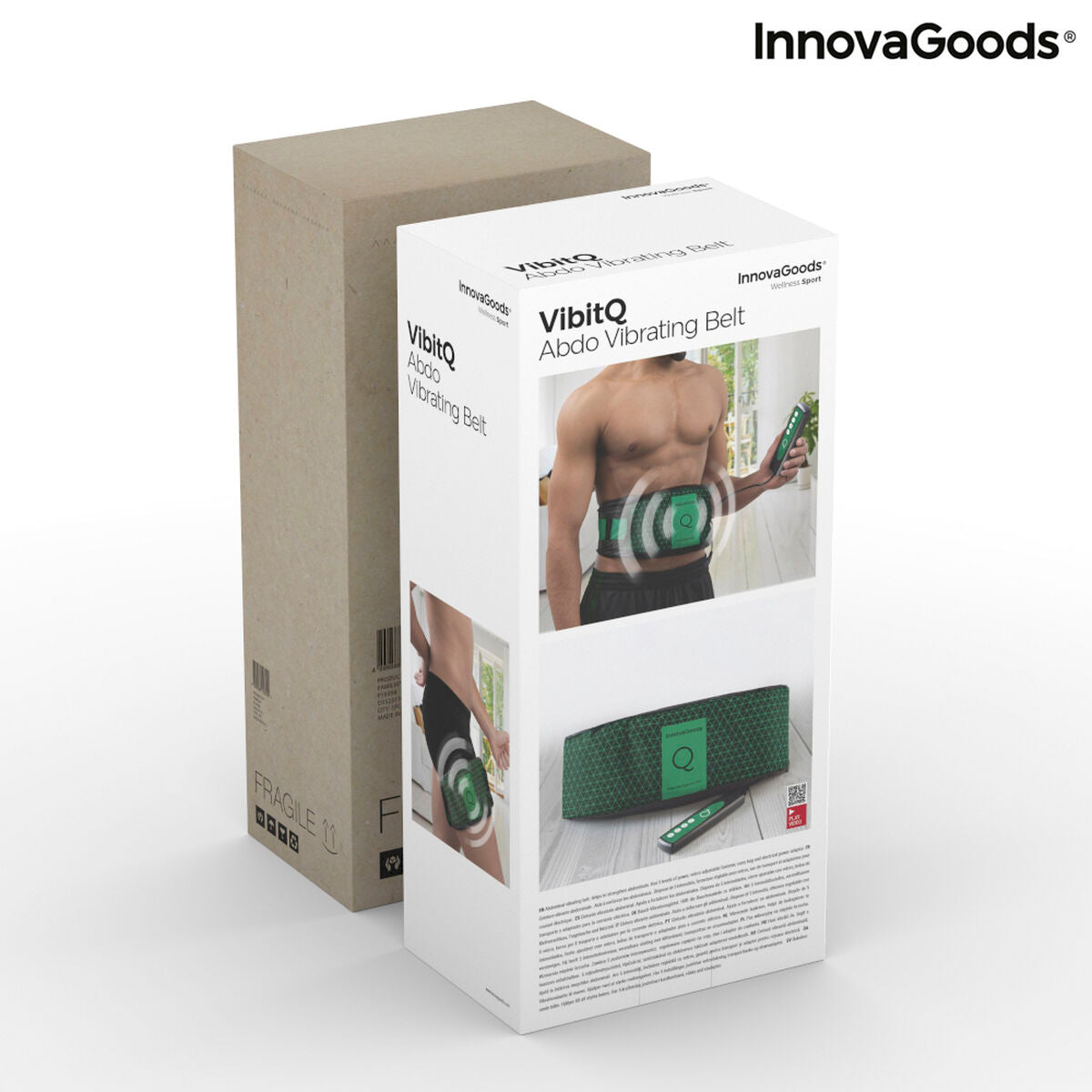 Abdo Vibrating Belt VibitQ InnovaGoods IG812911 (Refurbished A)