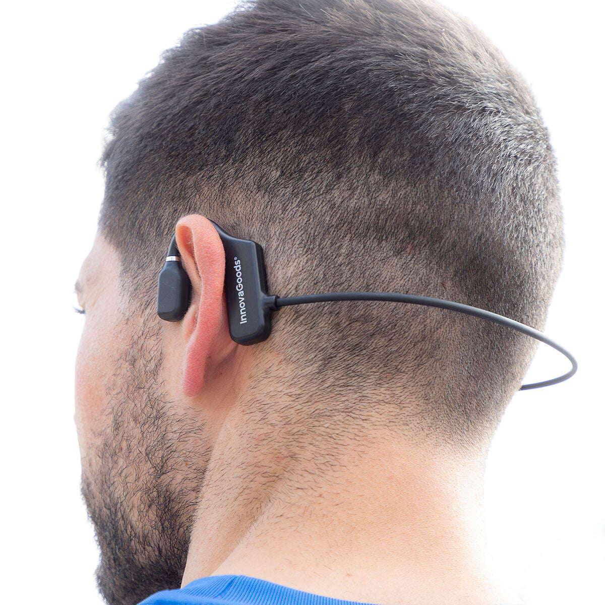 Open Ear Sports Headphones Freear InnovaGoods Black (Refurbished A)
